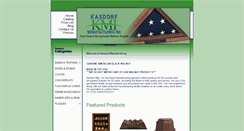 Desktop Screenshot of kasdorfmfg.com